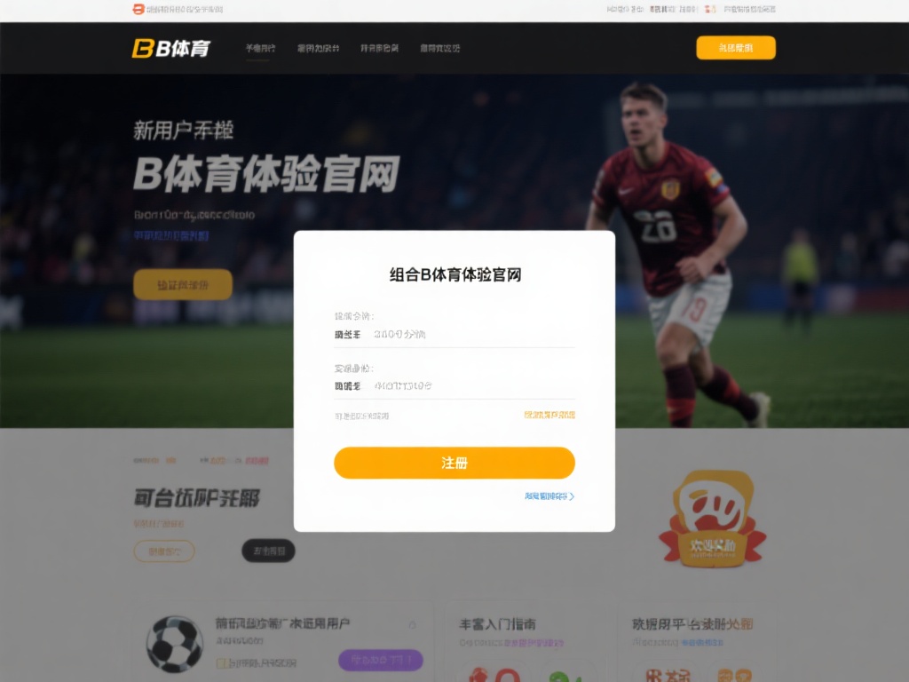 对于新用户来说，加入B体育体验官网的过程非常友好。